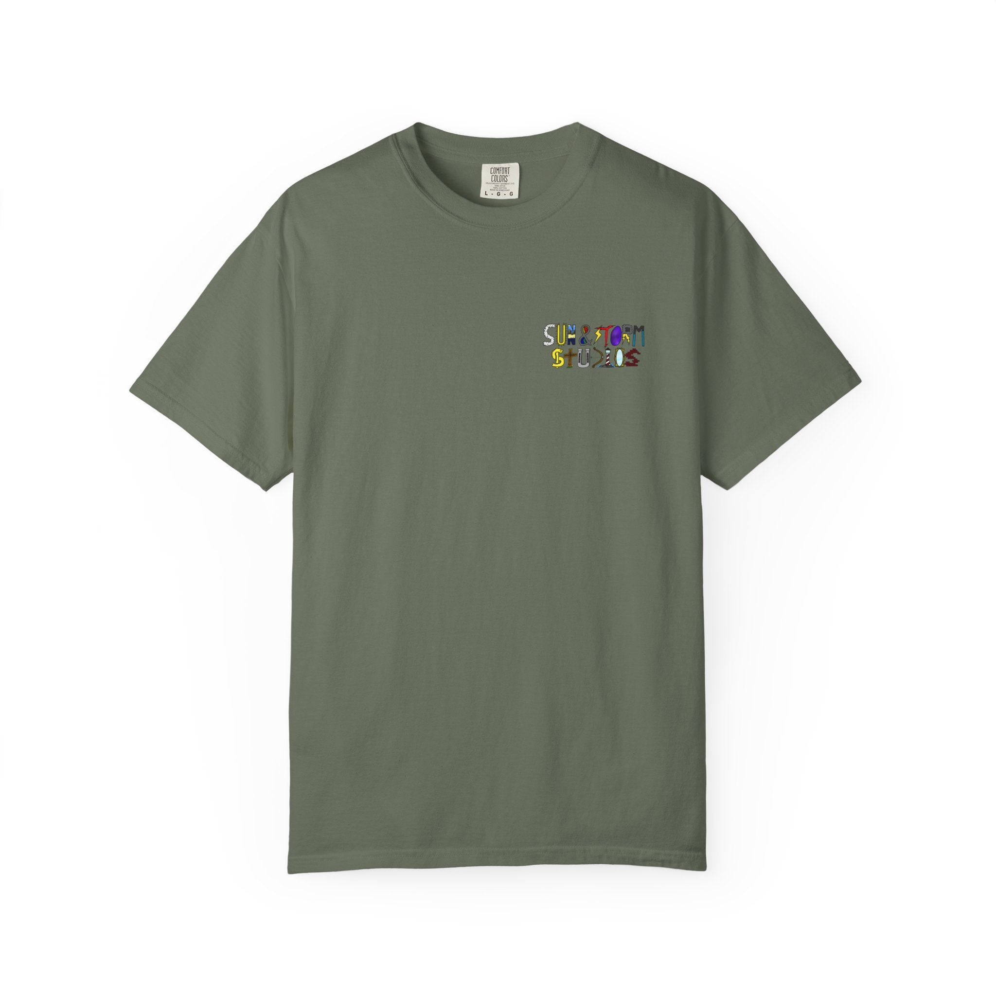 Small Logo Tee (Still Waters Graphic on Back)