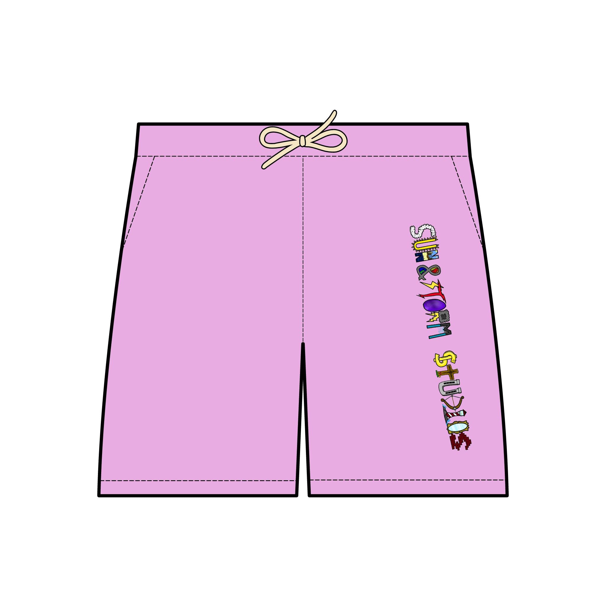 Classic Design Fleece Sweat Shorts