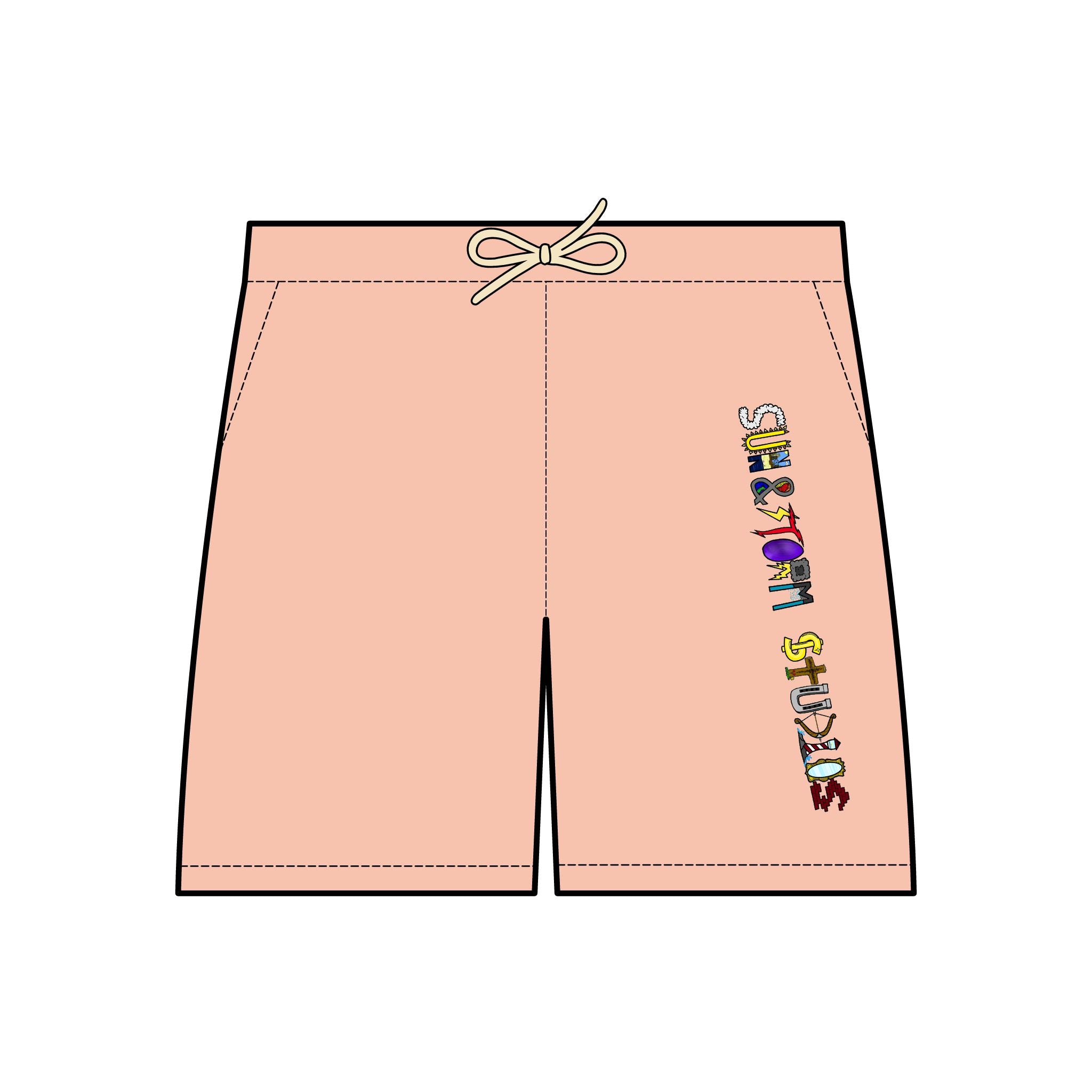 Classic Design Fleece Sweat Shorts