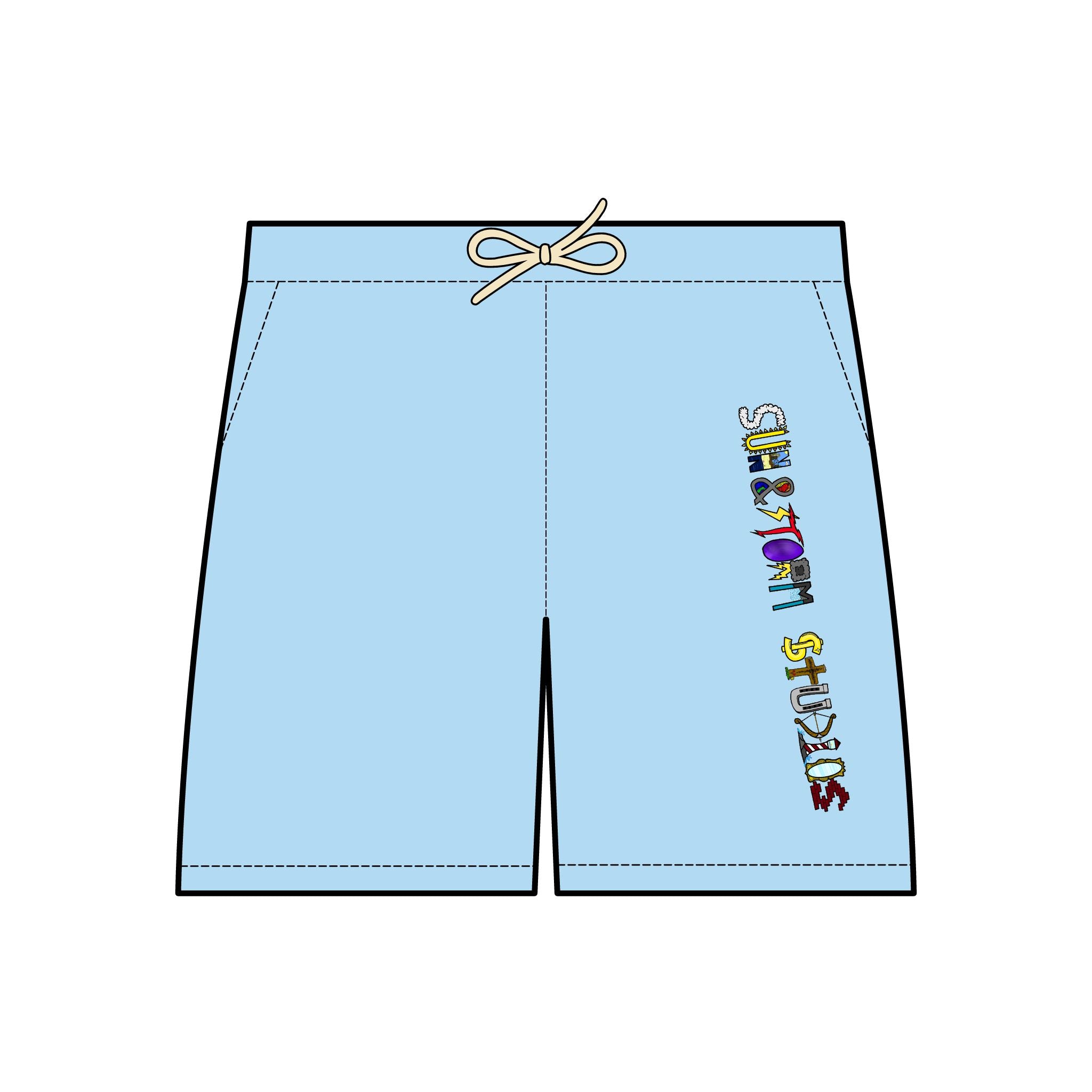 Classic Design Fleece Sweat Shorts