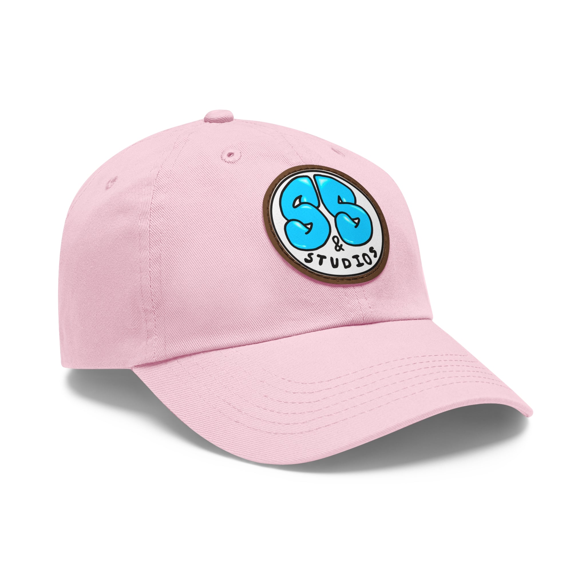 Leather Patch Logo Dad Hat
