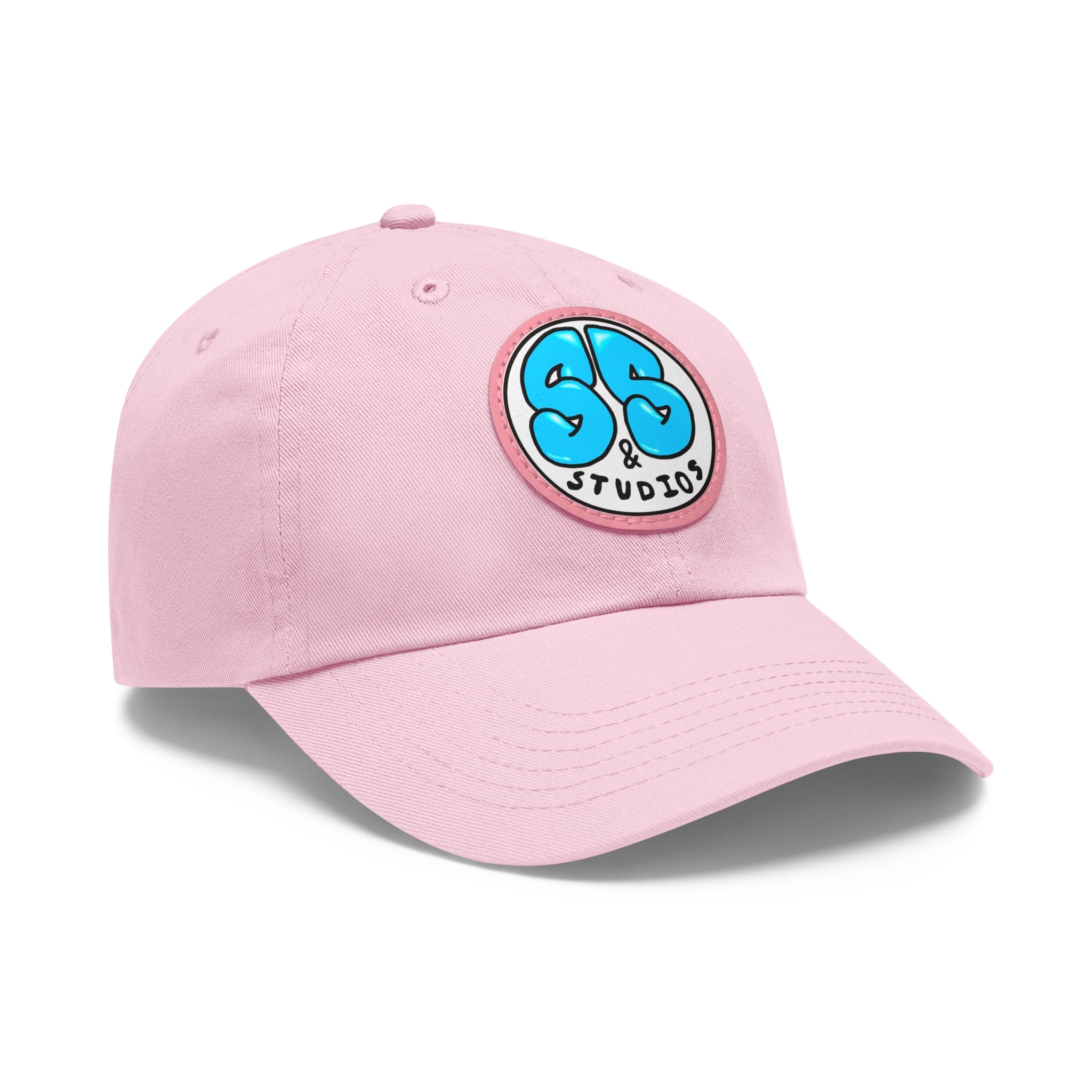 Leather Patch Logo Dad Hat