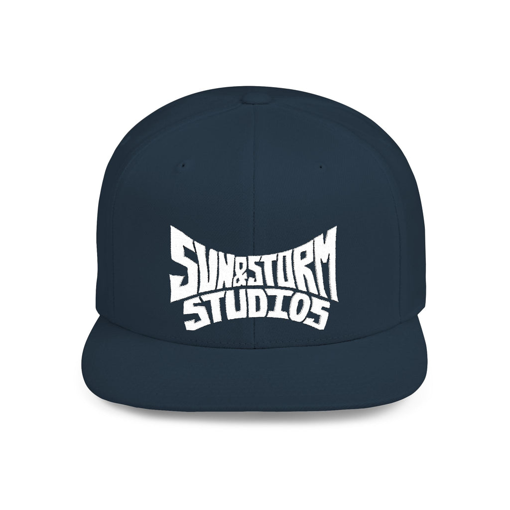 Flat Bill Snapback Alternate White