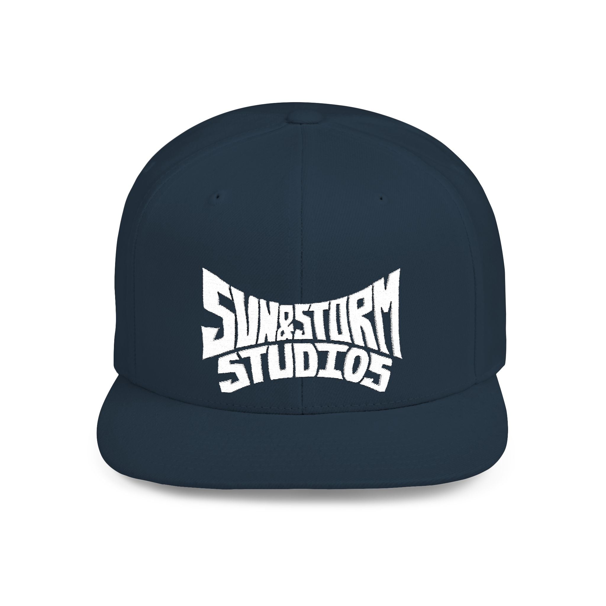 Flat Bill Snapback Alternate White
