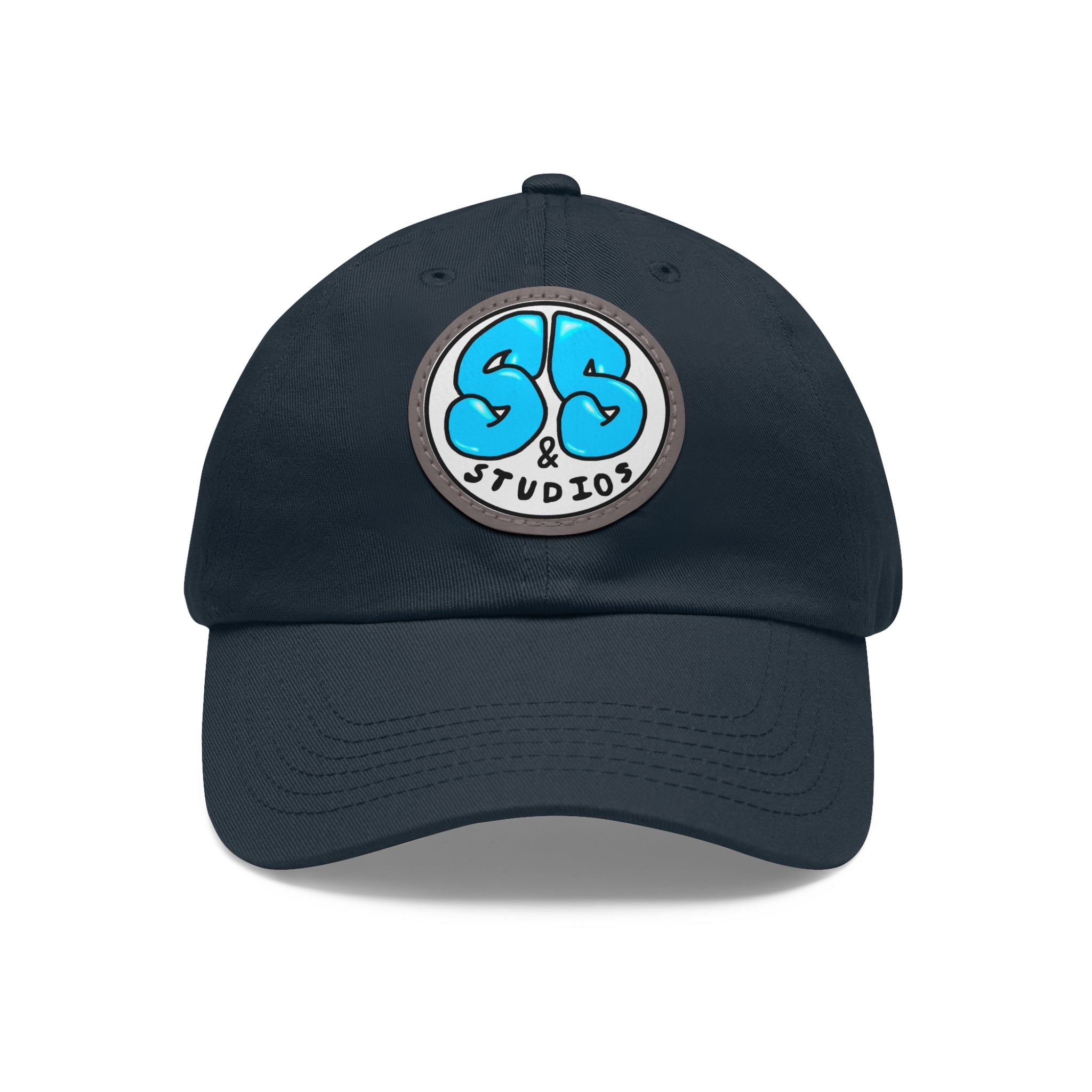 Leather Patch Logo Dad Hat