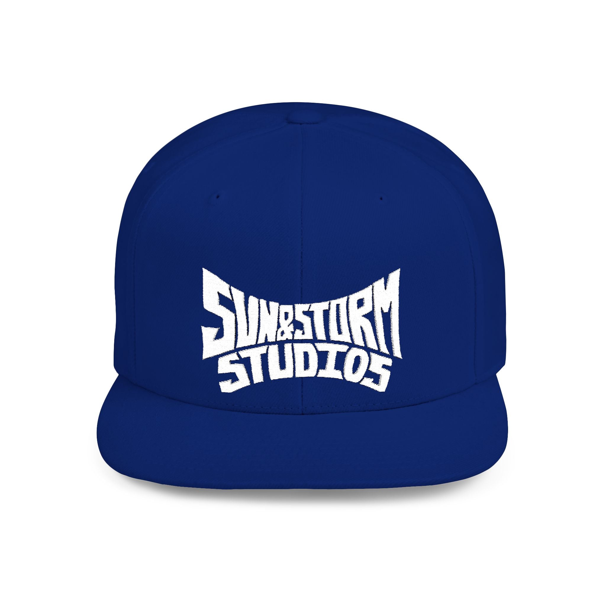 Flat Bill Snapback Alternate White