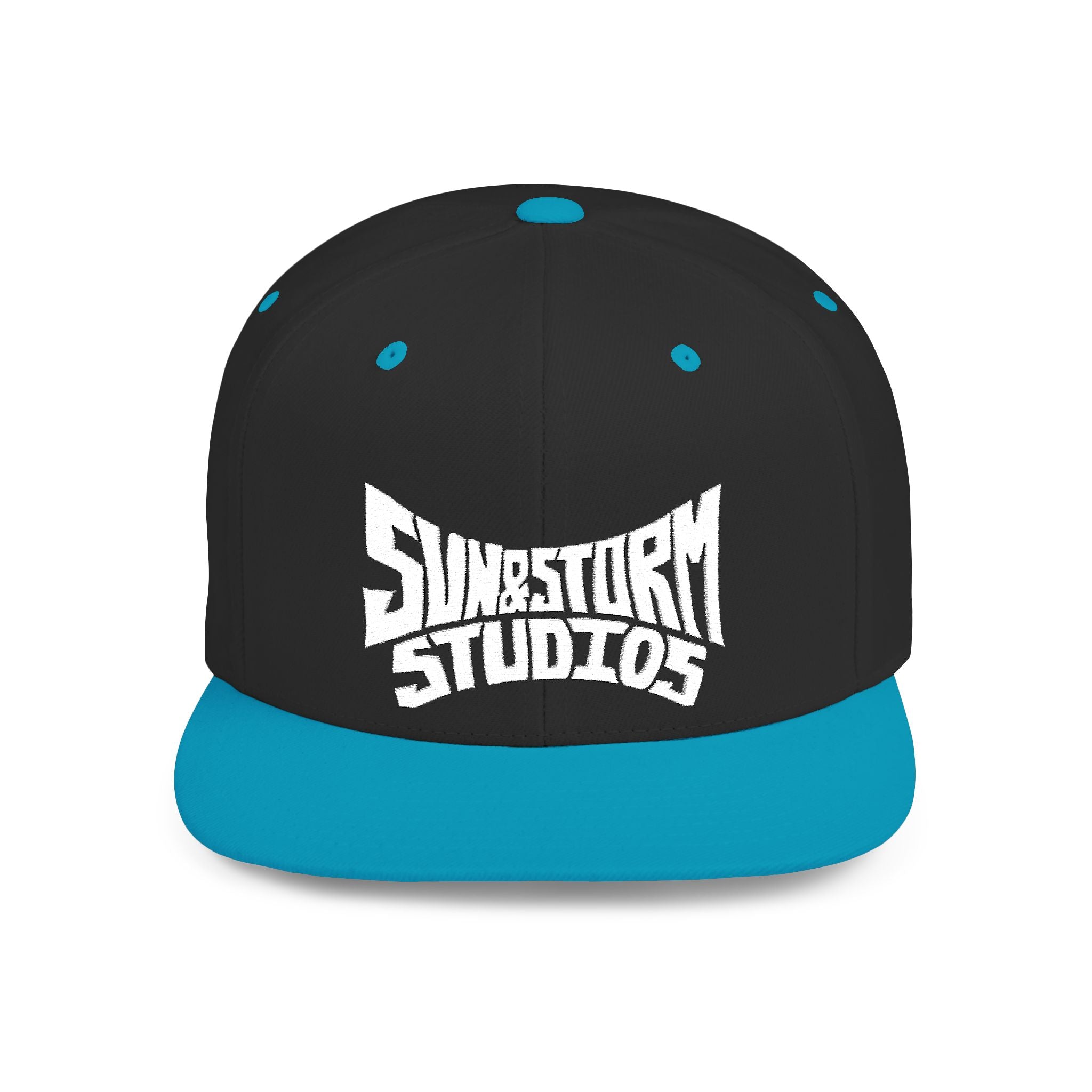 Flat Bill Snapback Alternate White