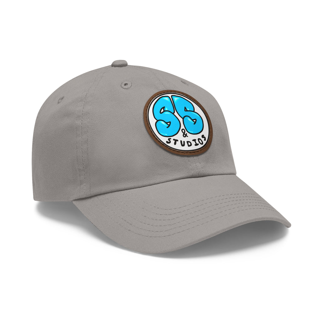Leather Patch Logo Dad Hat