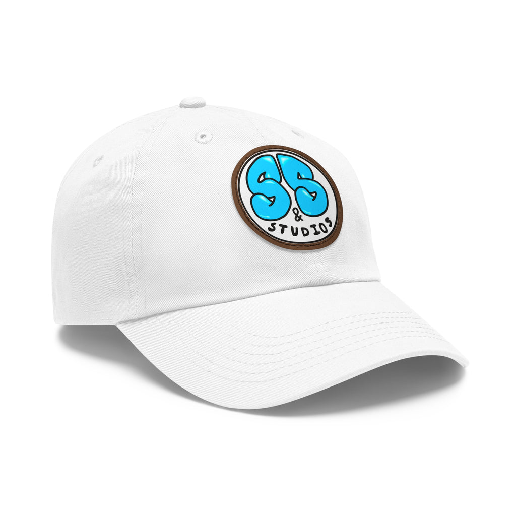 Leather Patch Logo Dad Hat