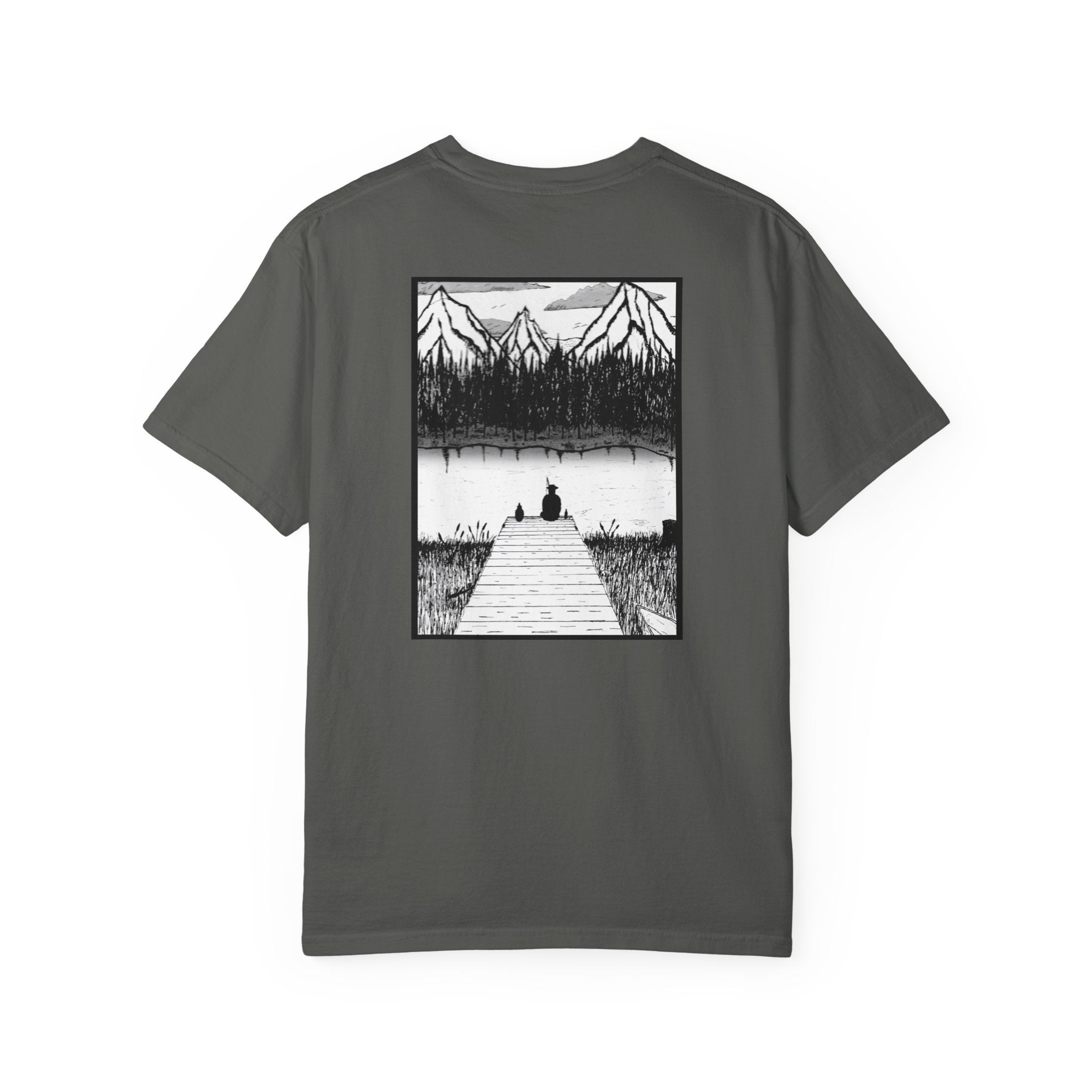 Small Logo Tee (Still Waters Graphic on Back)