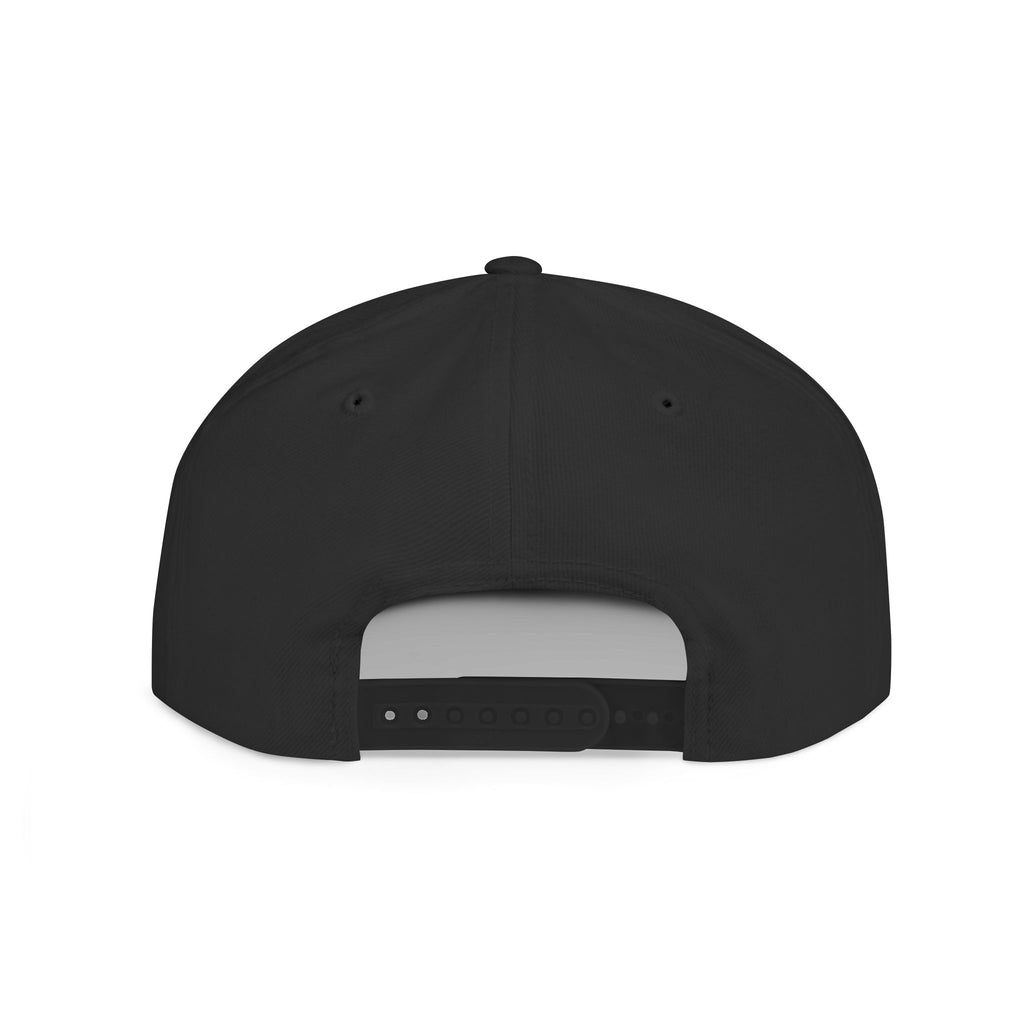 Flat Bill Snapback Alternate White