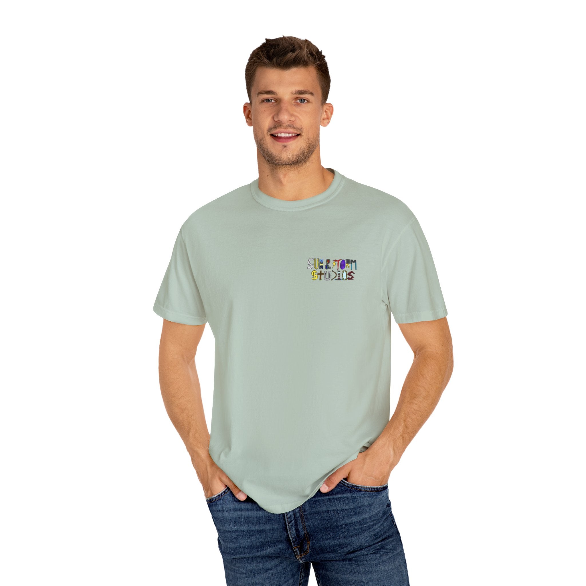 Small Logo Tee (Still Waters Graphic on Back)