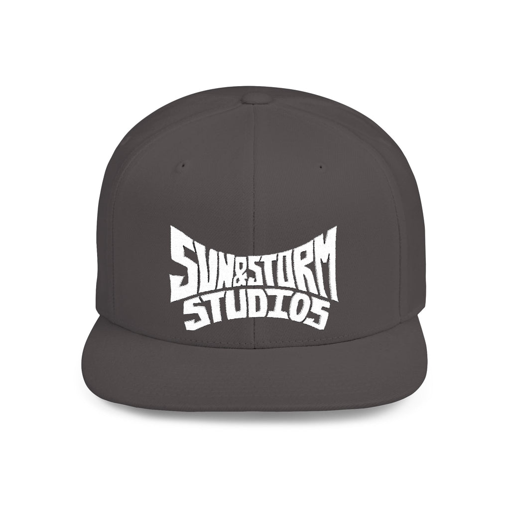 Flat Bill Snapback Alternate White