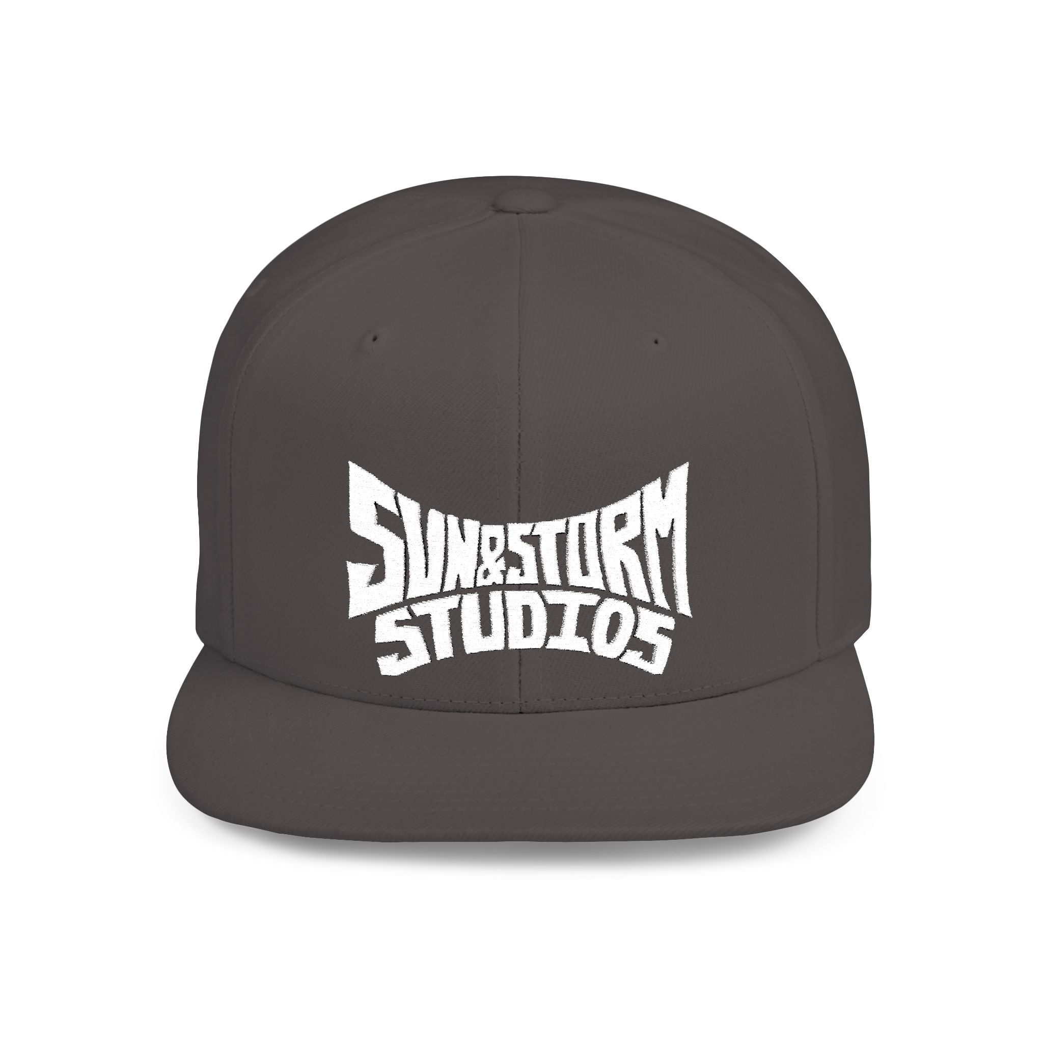 Flat Bill Snapback Alternate White