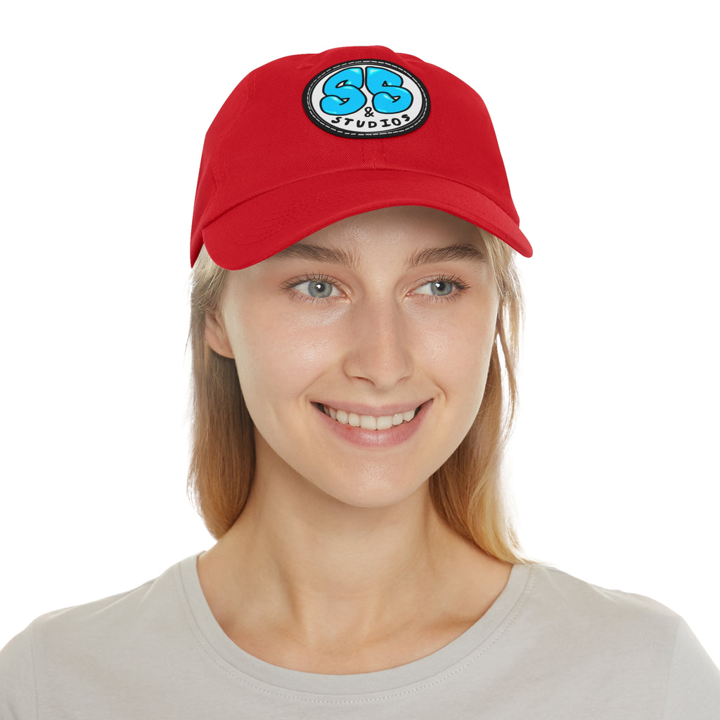 Leather Patch Logo Dad Hat