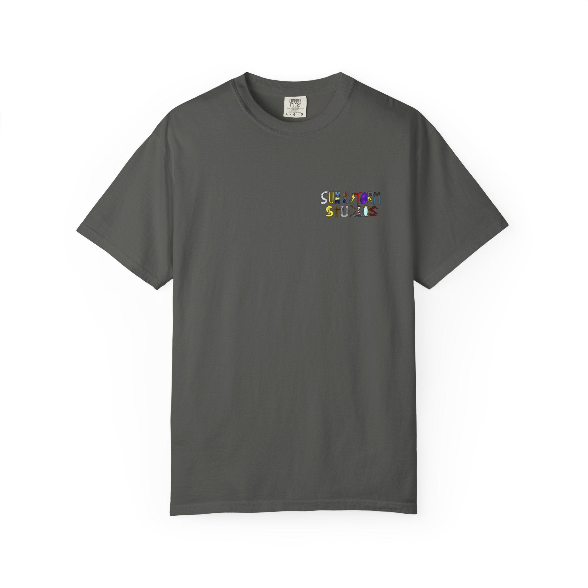 Small Logo Tee (Still Waters Graphic on Back)