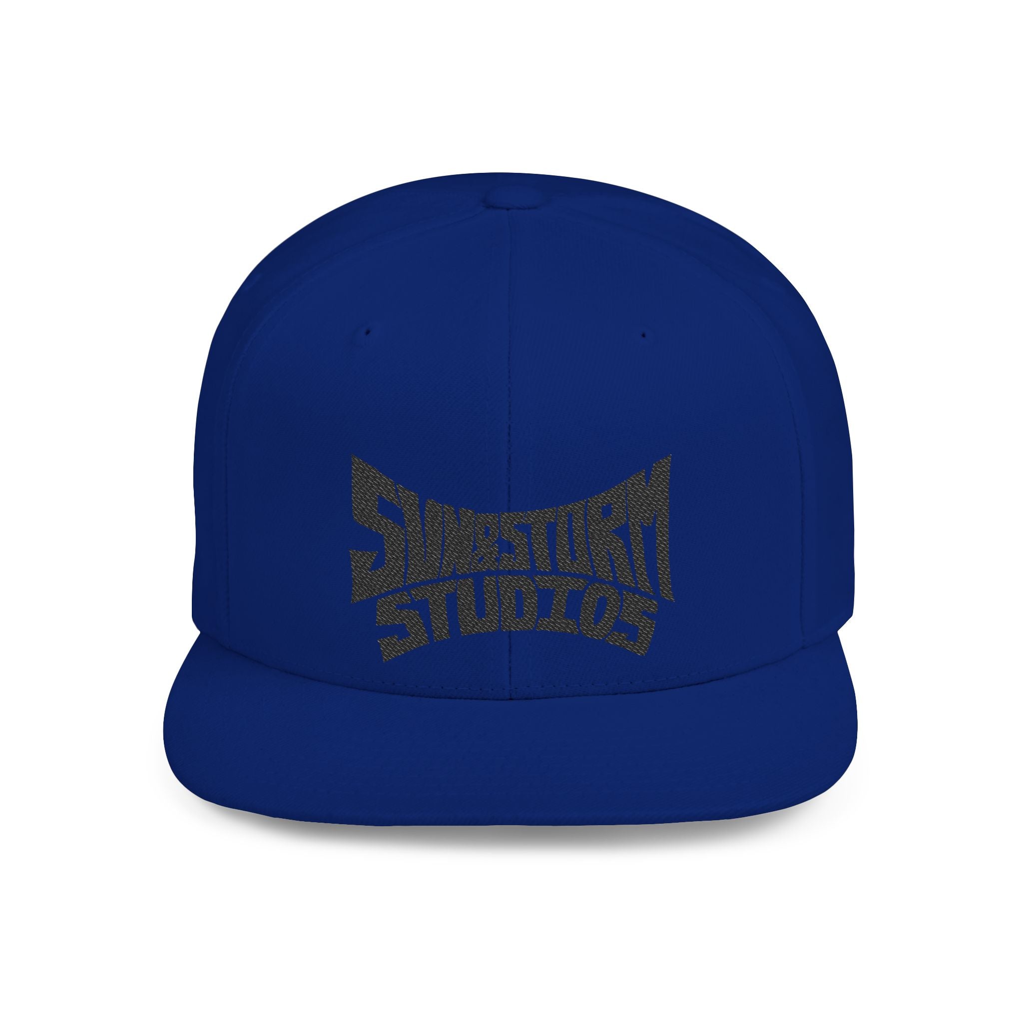 Flat Bill Snapback Alternate Black