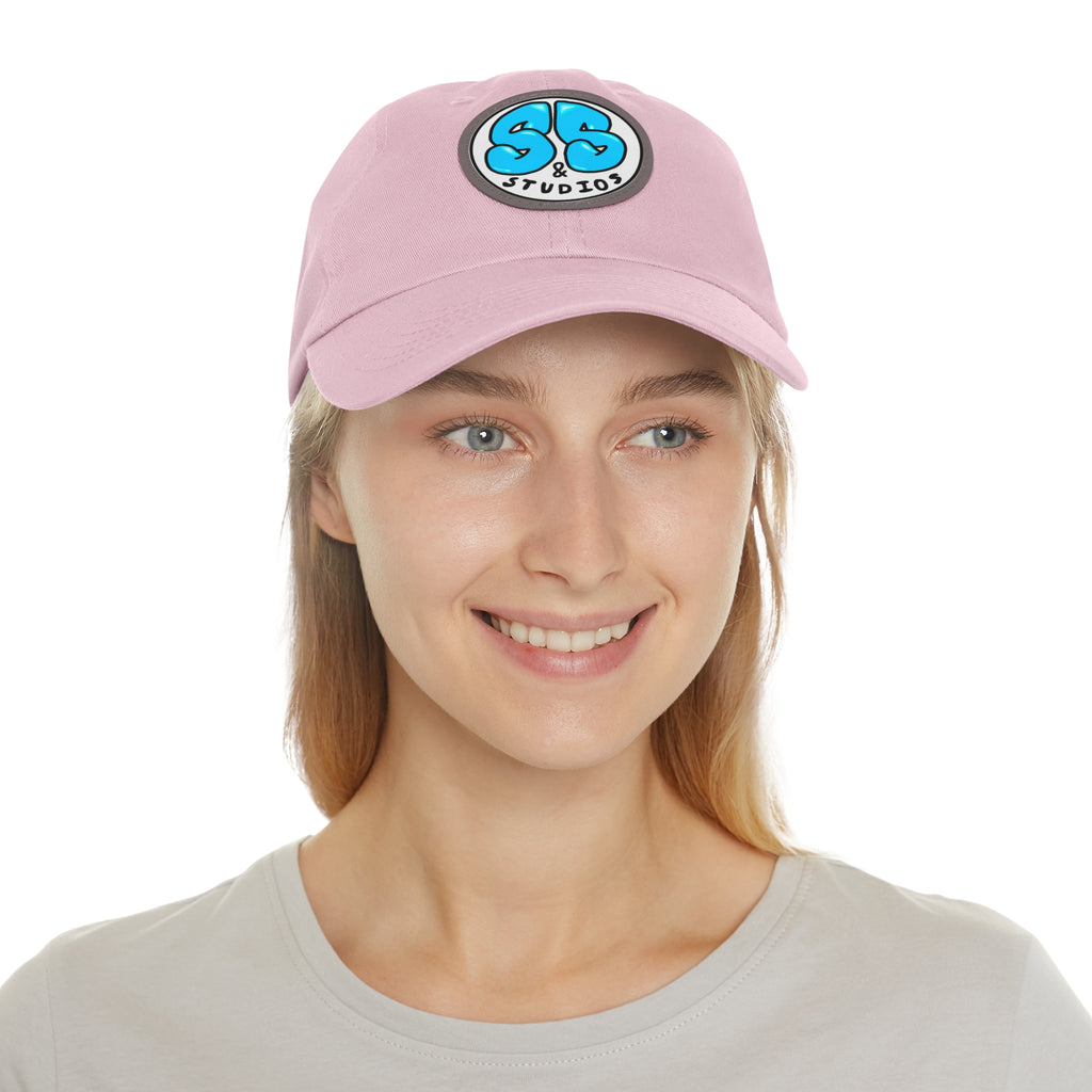 Leather Patch Logo Dad Hat