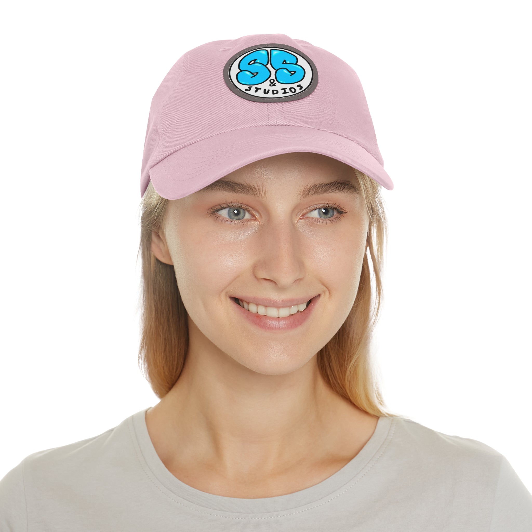 Leather Patch Logo Dad Hat