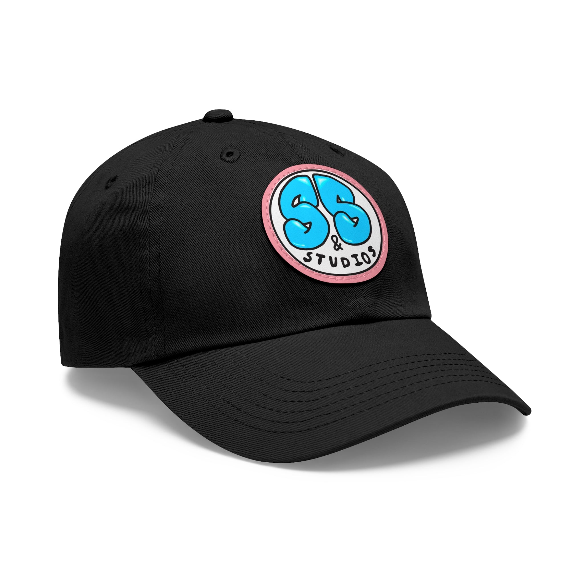 Leather Patch Logo Dad Hat