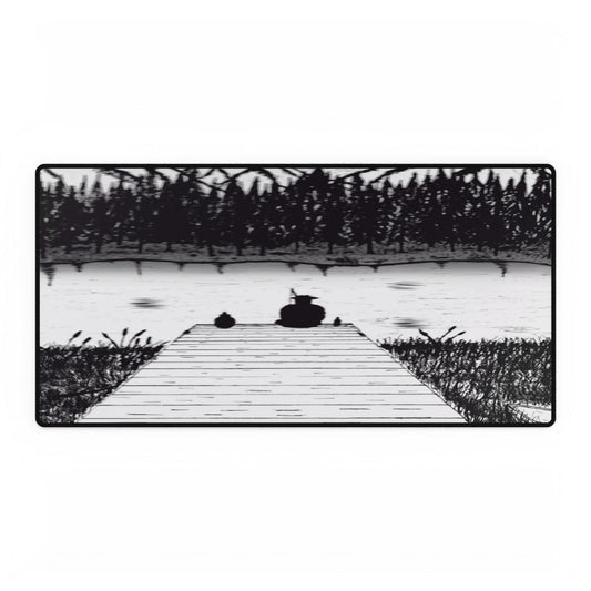 Sun & Storm: Dockside Focus Desk Mat, 31.5" x 15.5"