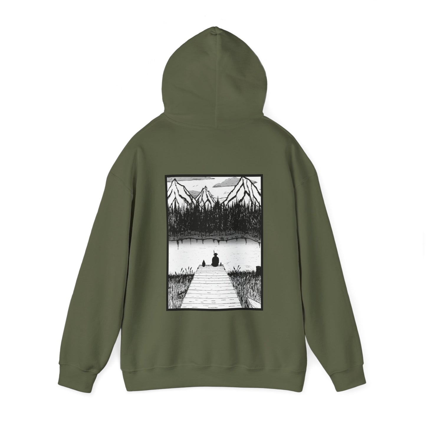 Sun & Storm : Classic Still Water Blend Hooded Sweatshirt