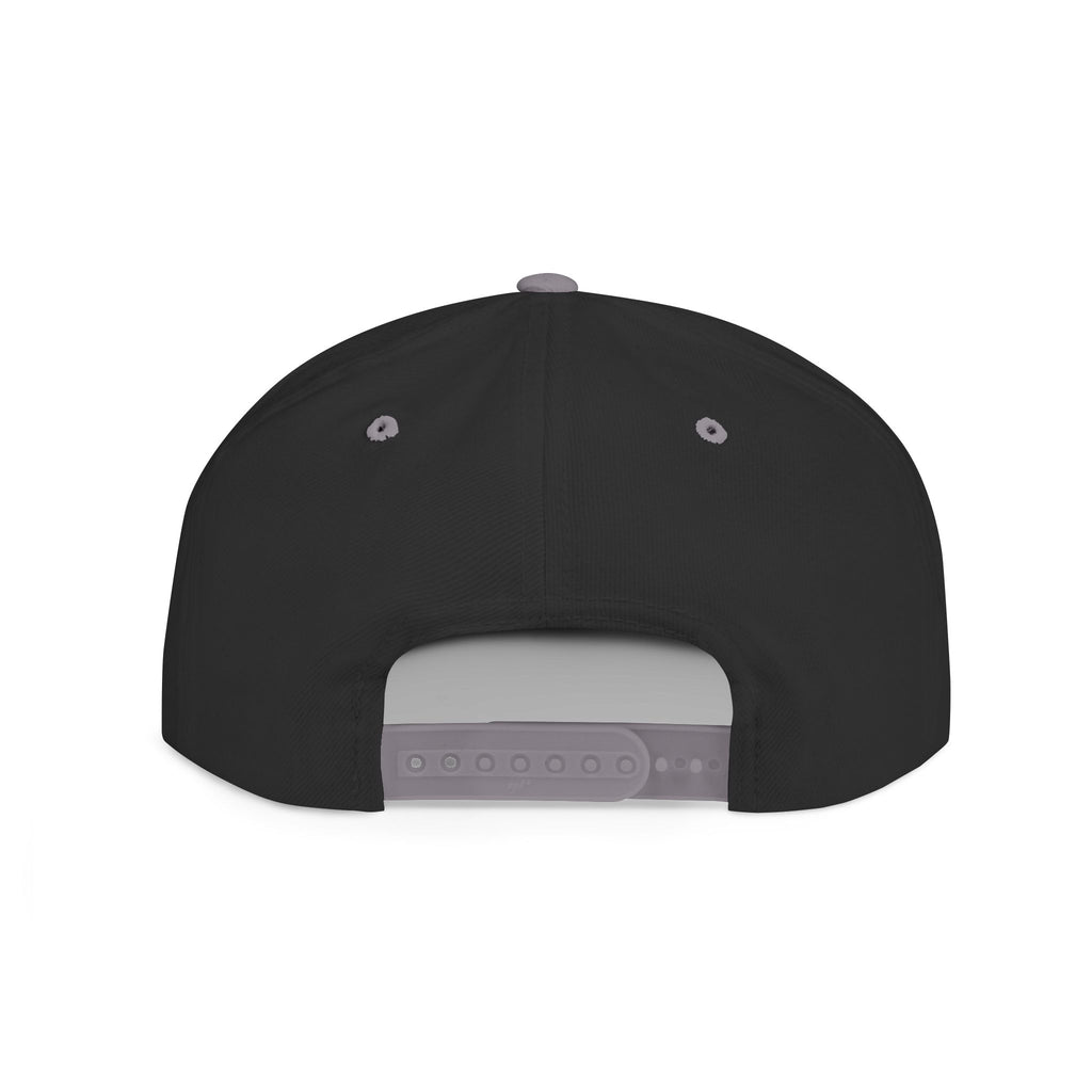 Flat Bill Snapback Alternate White
