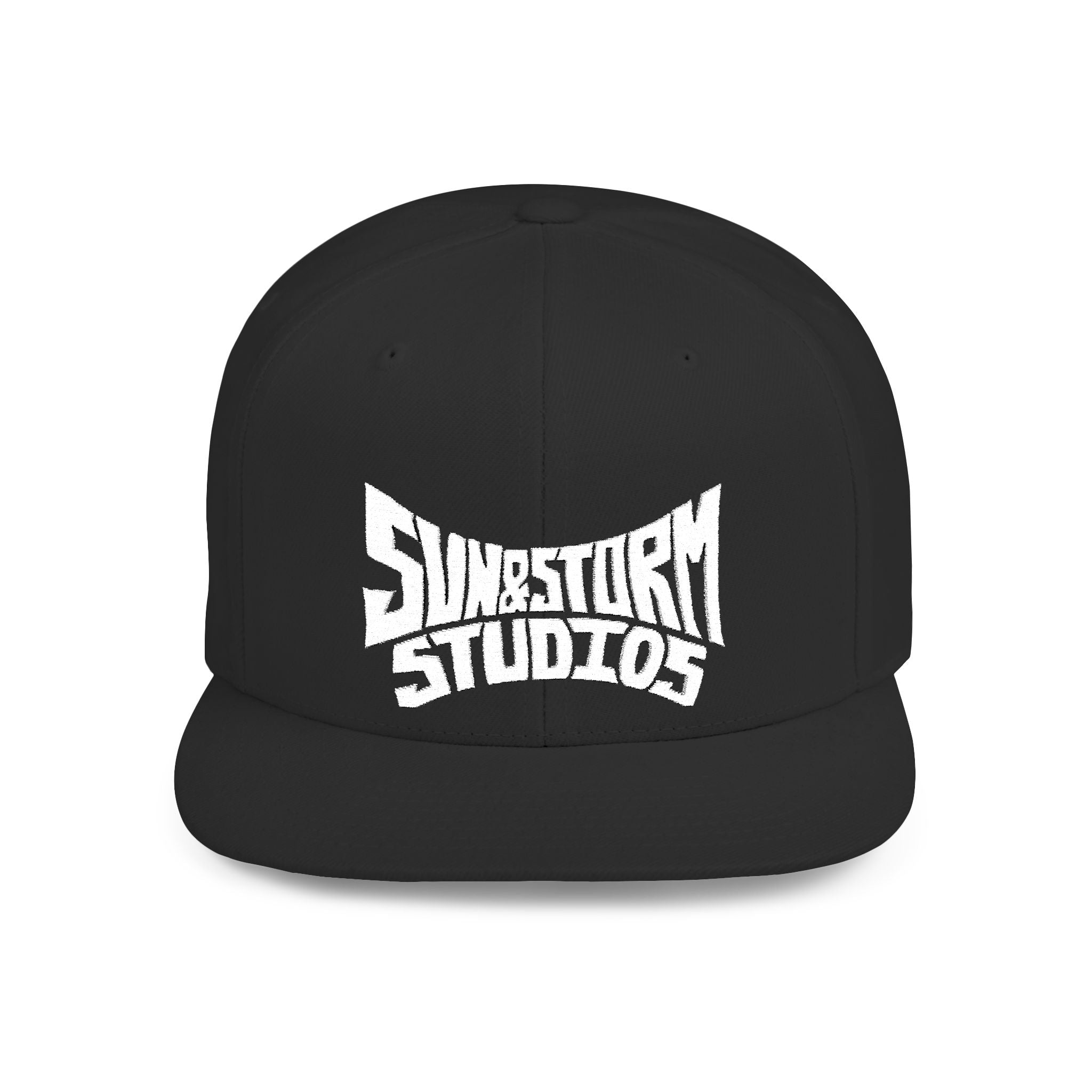 Flat Bill Snapback Alternate White