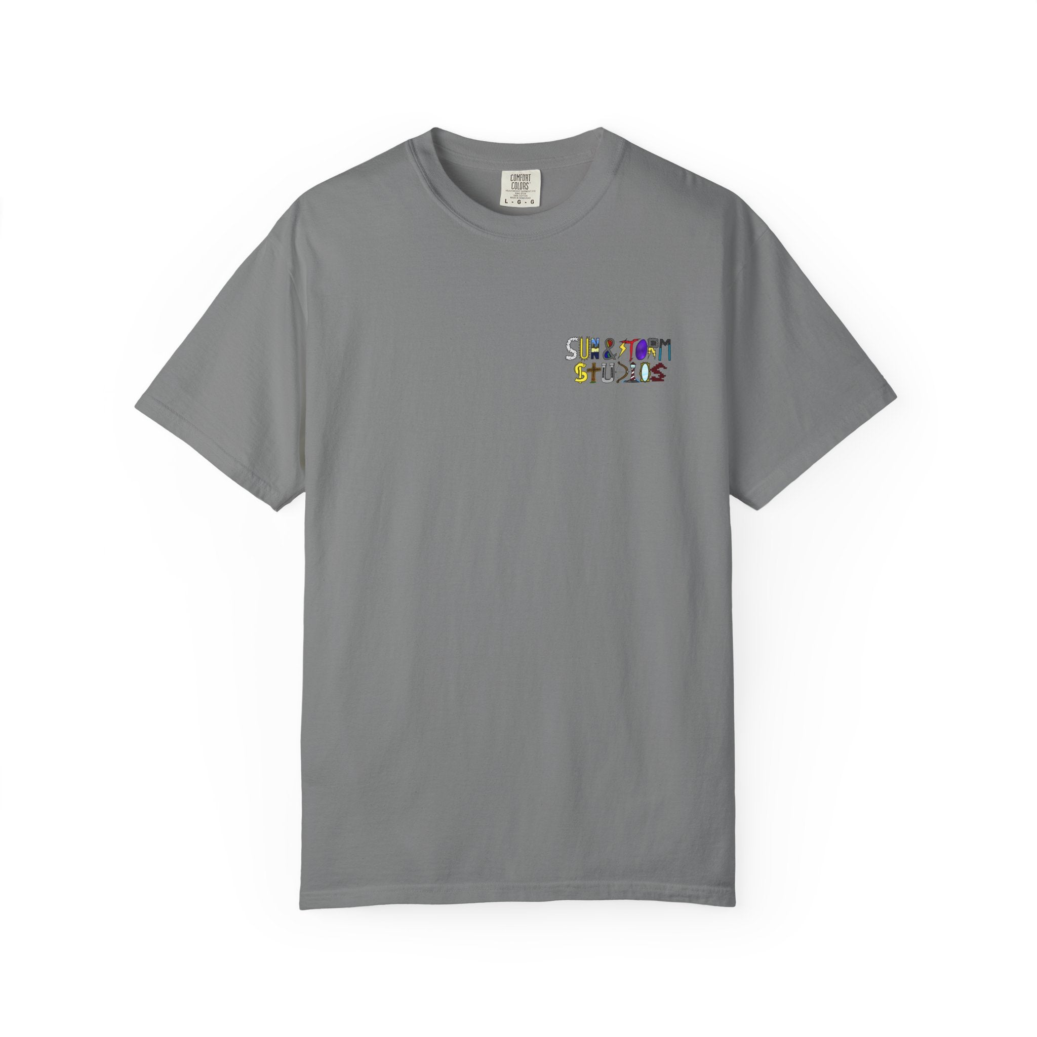 Small Logo Tee (Still Waters Graphic on Back)