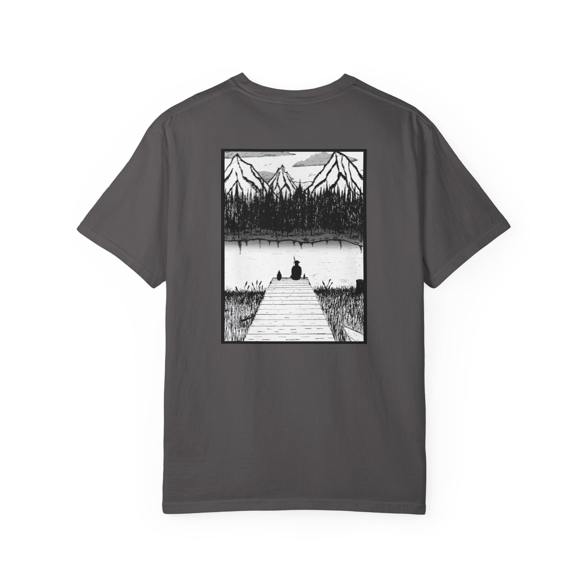 Small Logo Tee (Still Waters Graphic on Back)