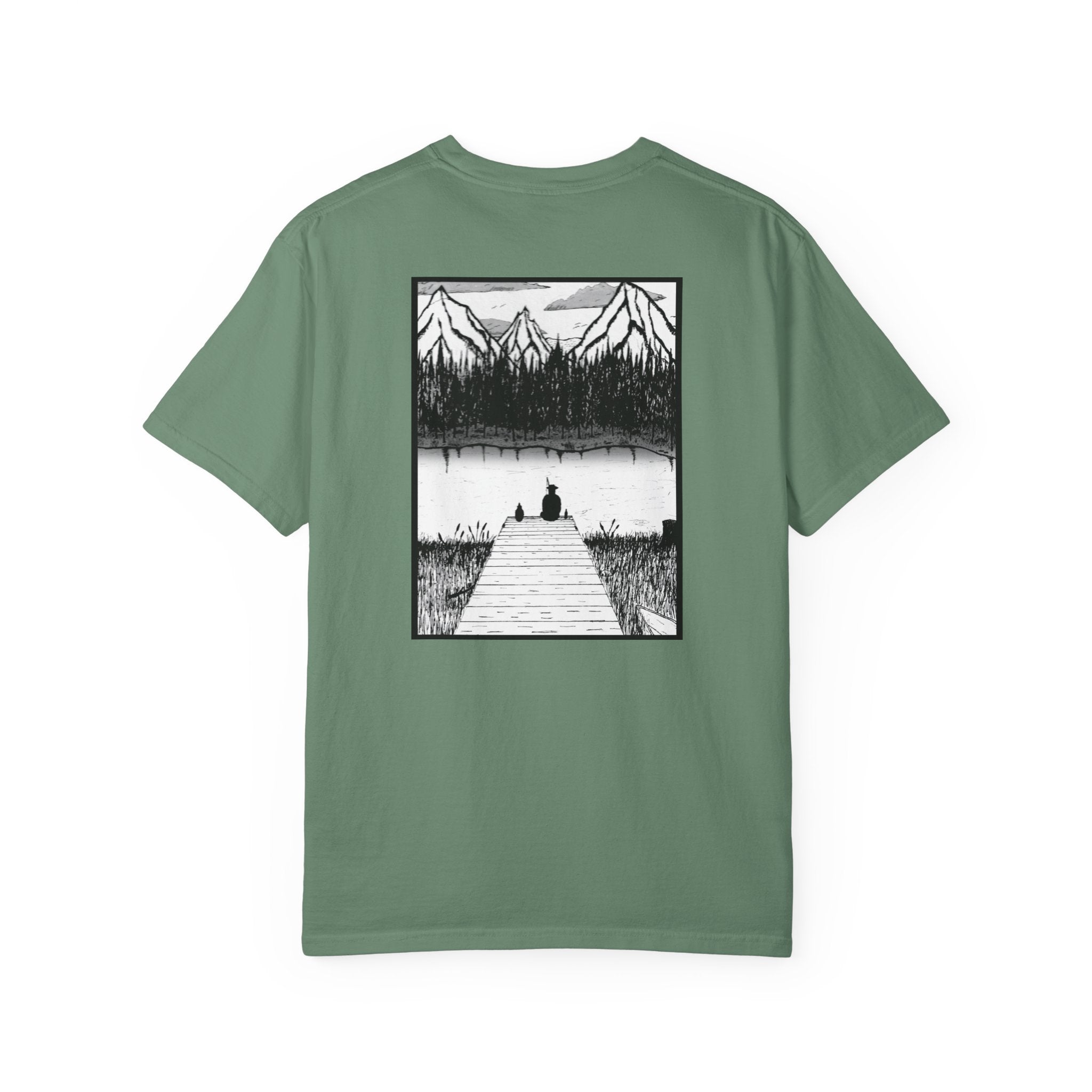 Small Logo Tee (Still Waters Graphic on Back)