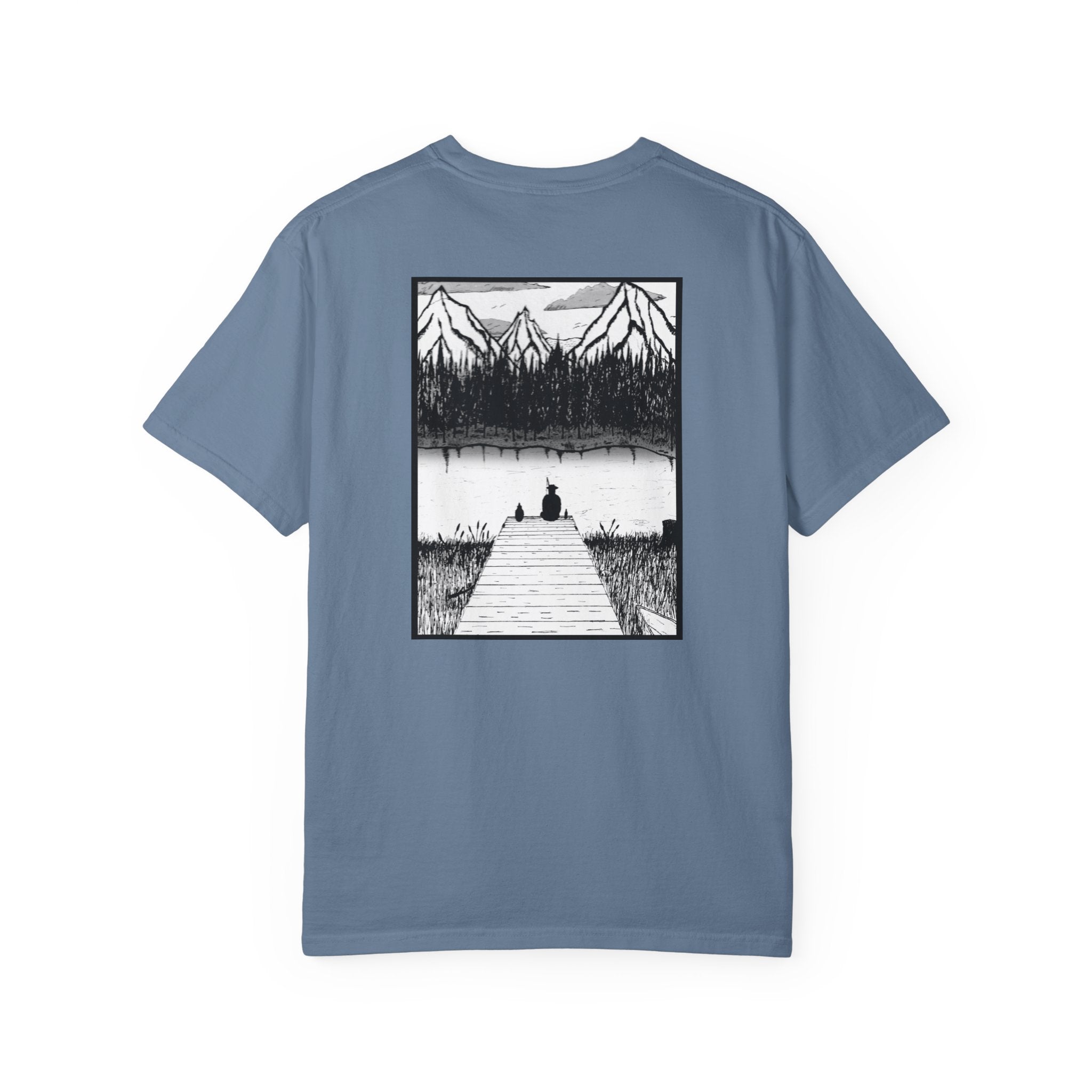 Small Logo Tee (Still Waters Graphic on Back)