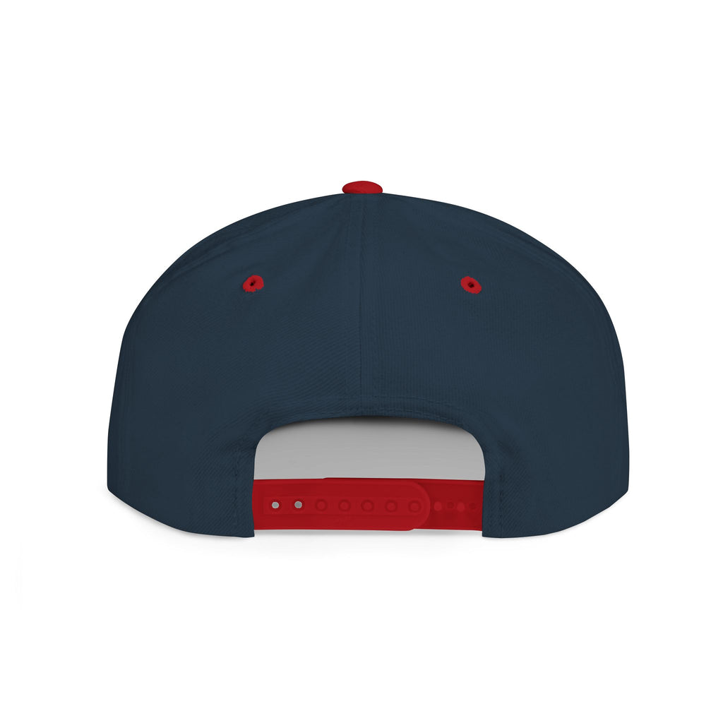 Flat Bill Snapback Alternate White