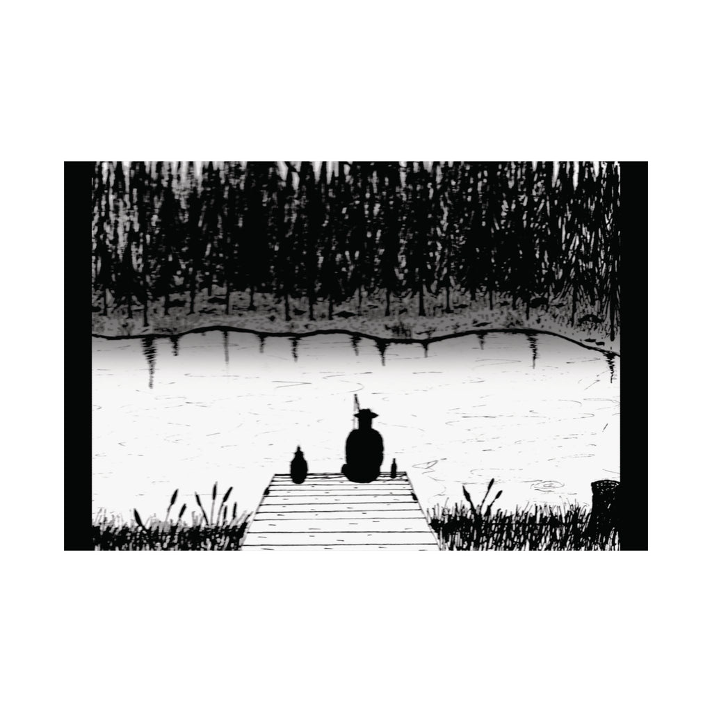 Still Waters Satin Poster