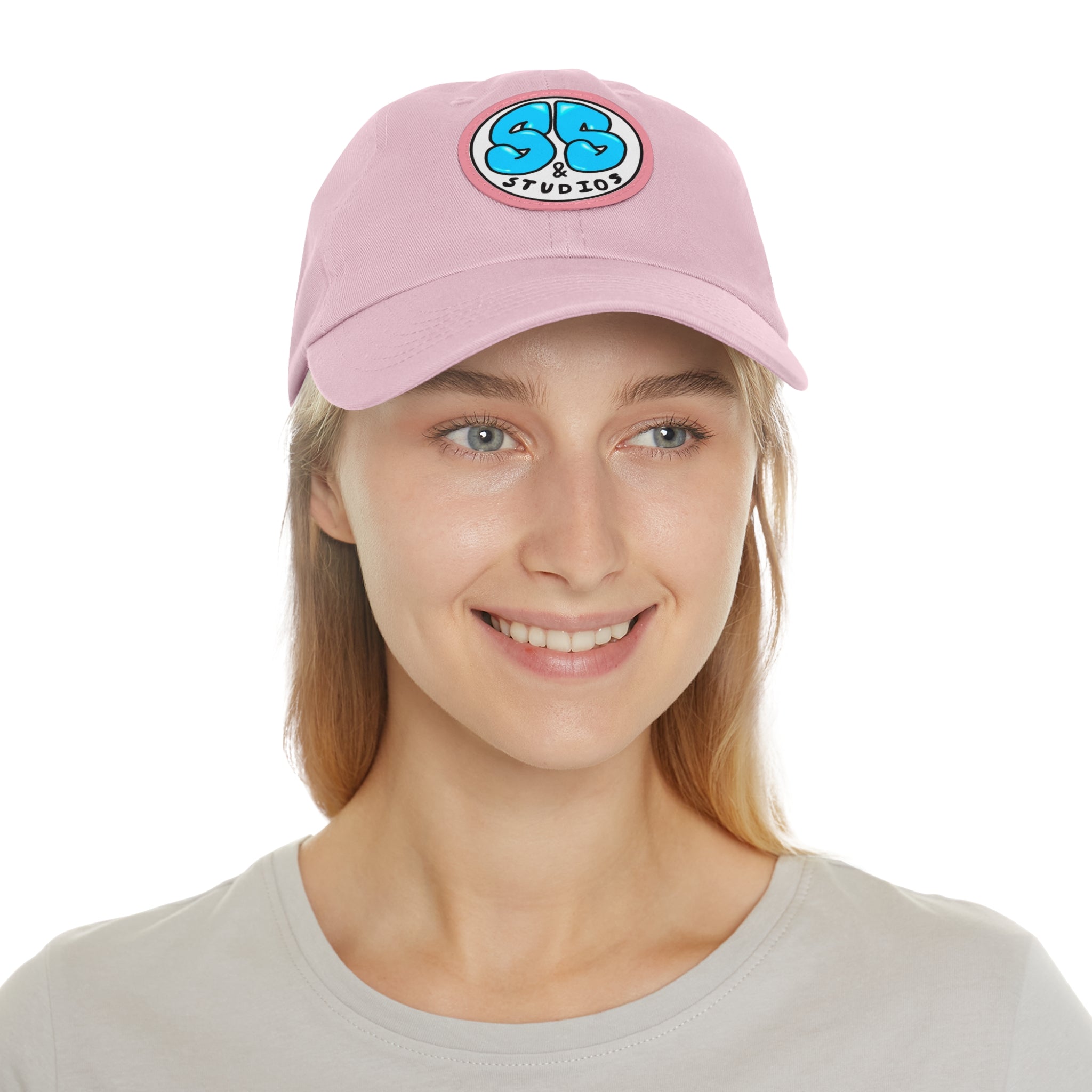 Leather Patch Logo Dad Hat