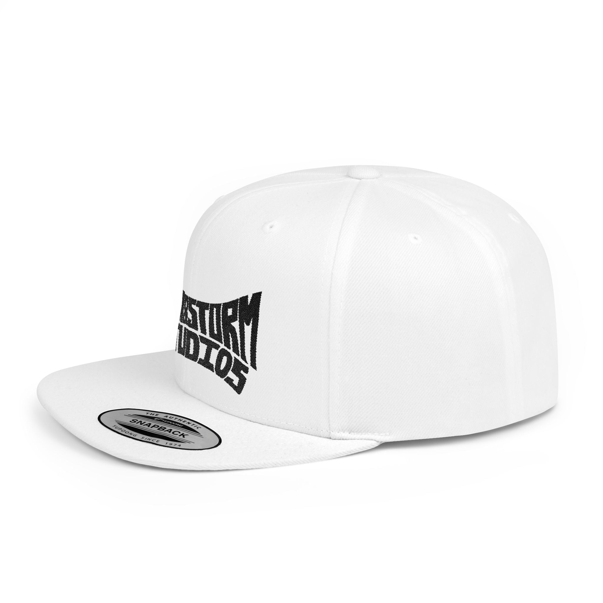Flat Bill Snapback Alternate Black