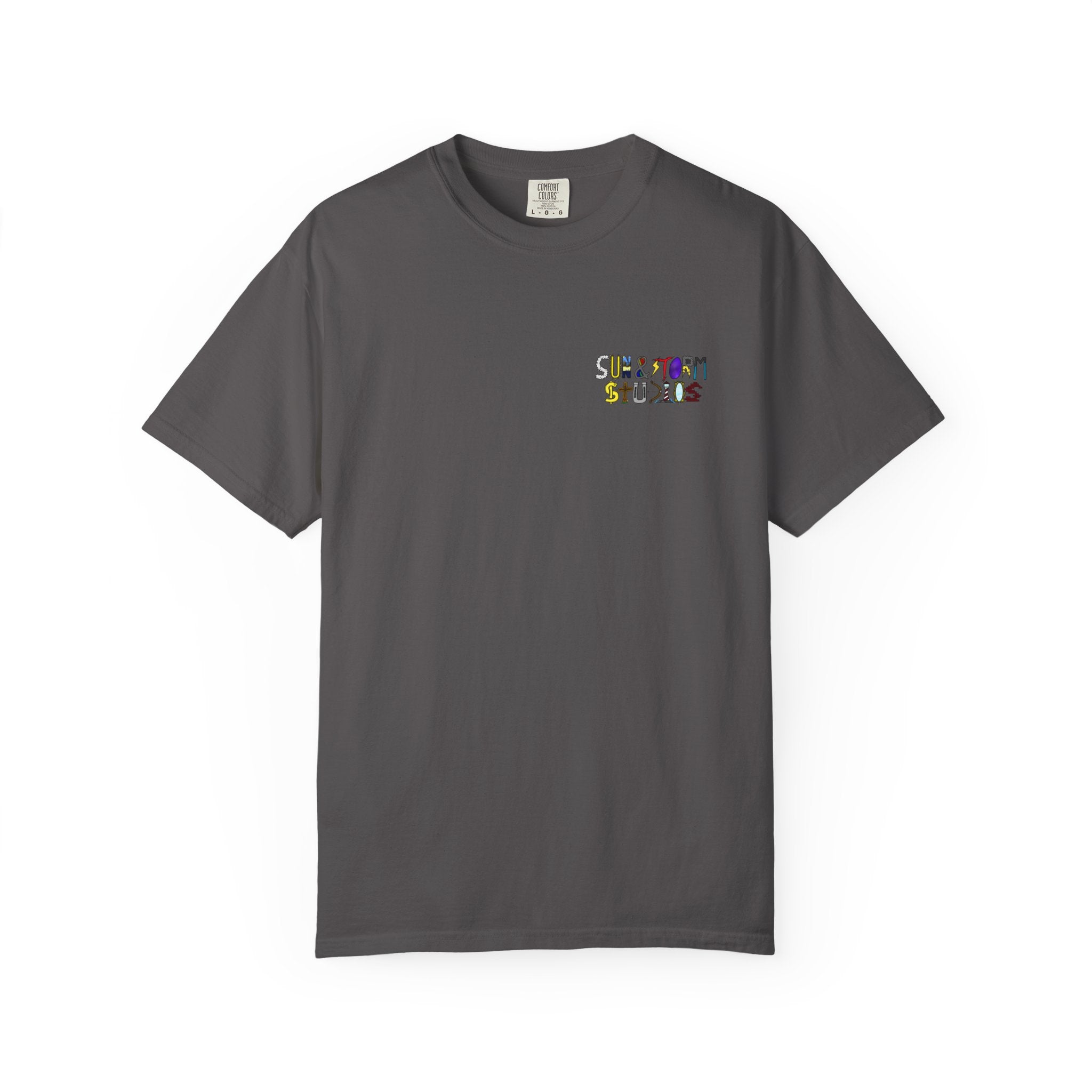 Small Logo Tee (Still Waters Graphic on Back)