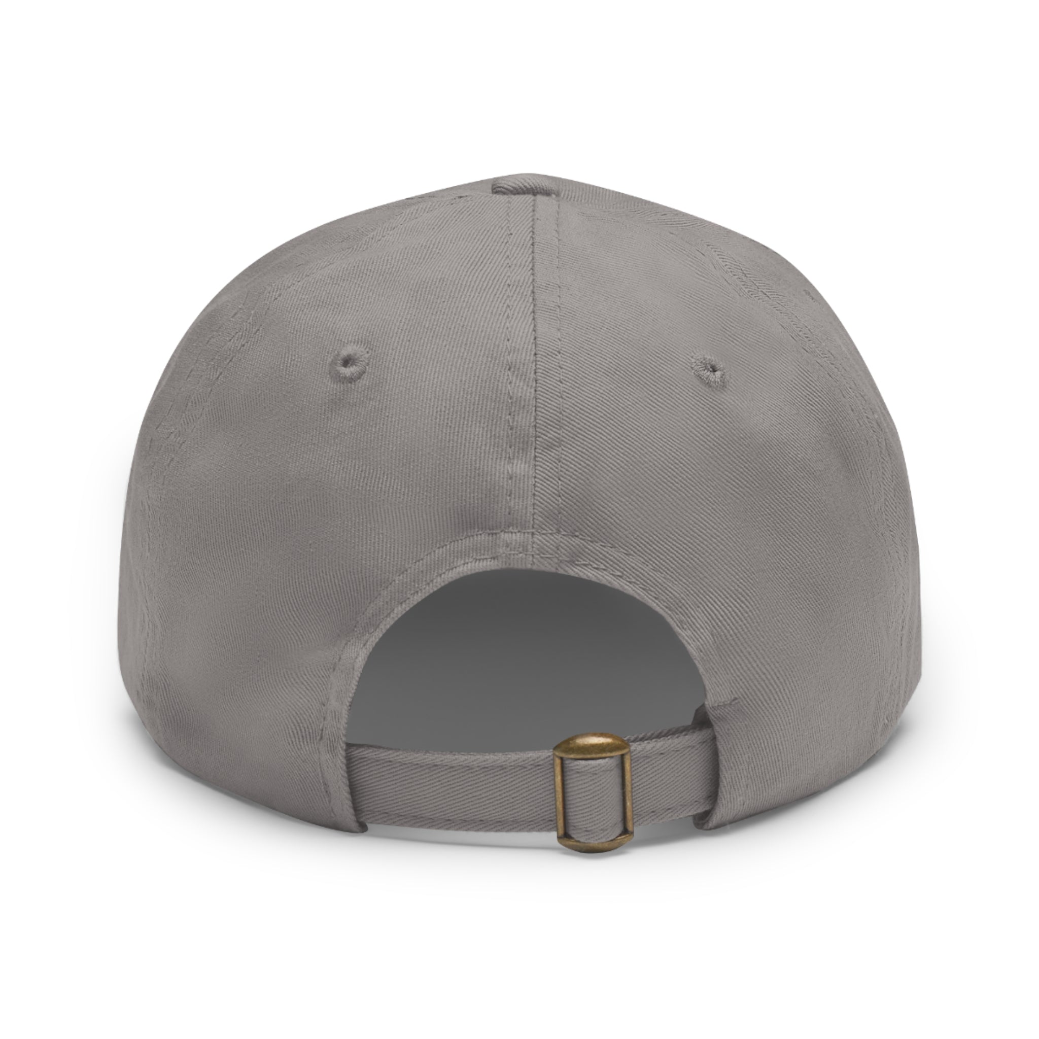 Leather Patch Logo Dad Hat