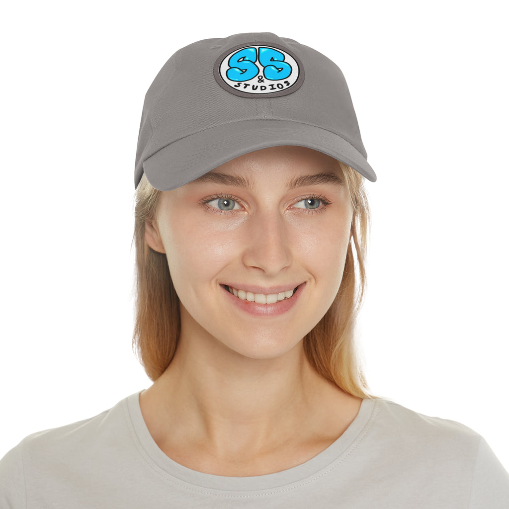 Leather Patch Logo Dad Hat