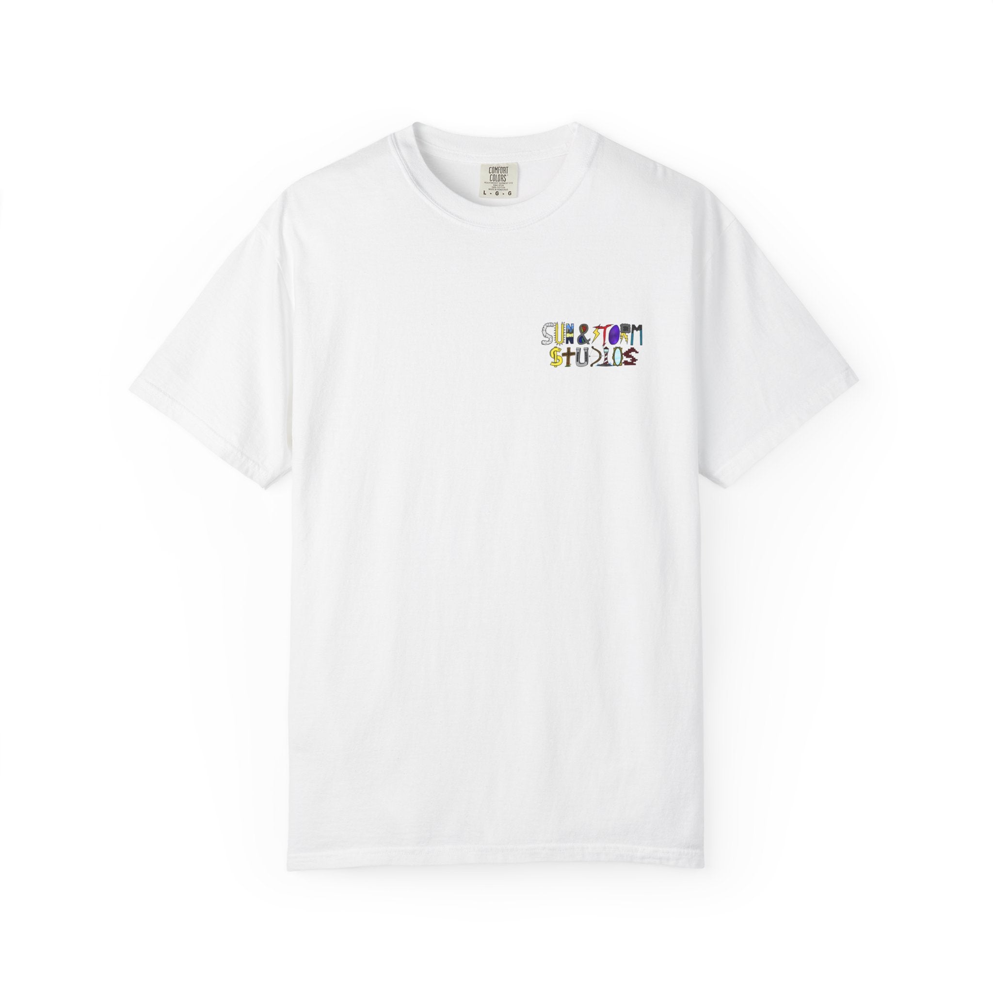 Small Logo Tee (Still Waters Graphic on Back)