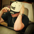 Flat Bill Snapback Alternate Black